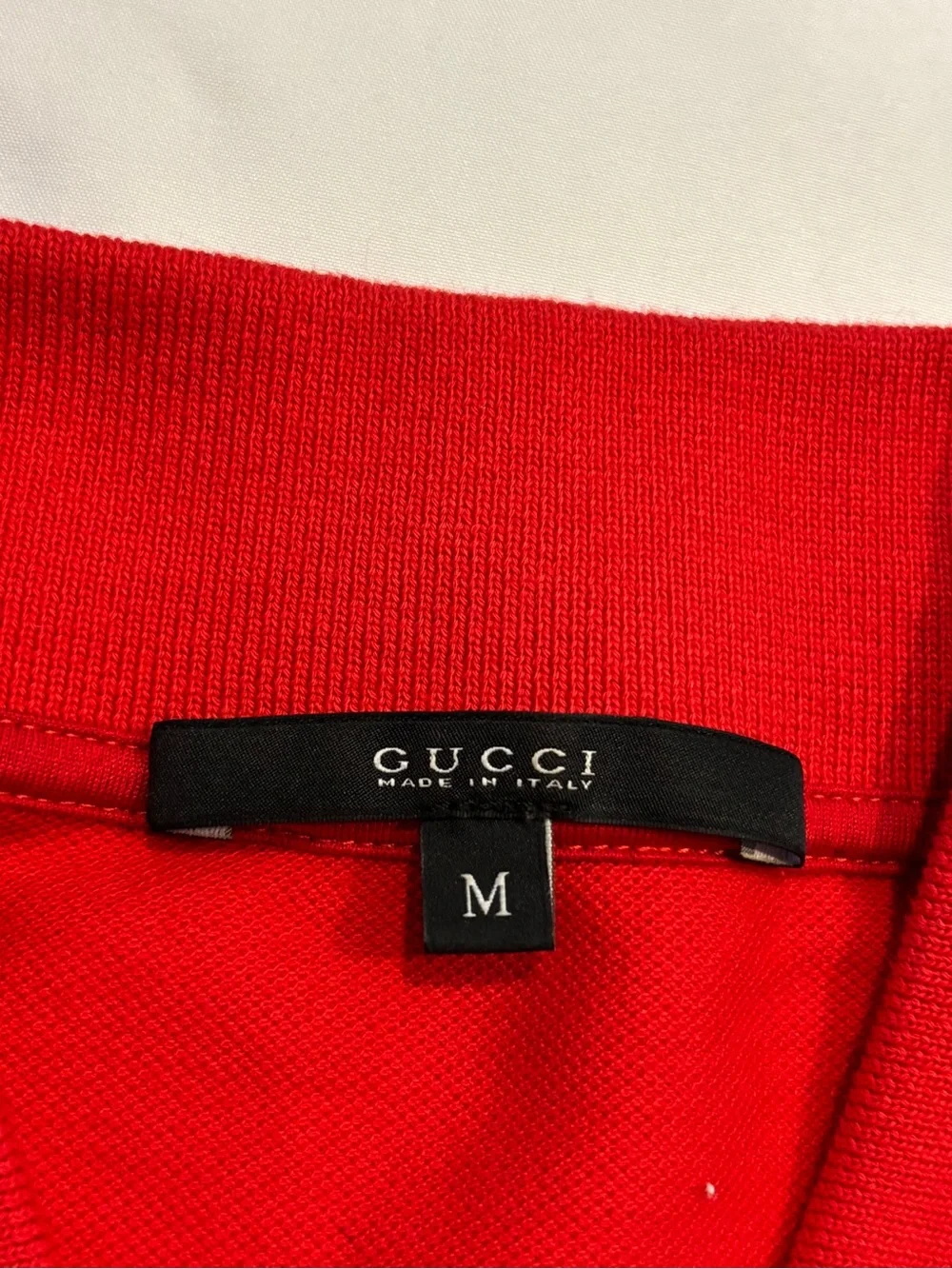 Gucci GG Embroidered Polo